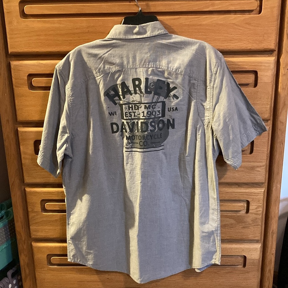 Men’s Large Harley Davidson shirt - Picture 3 of 3